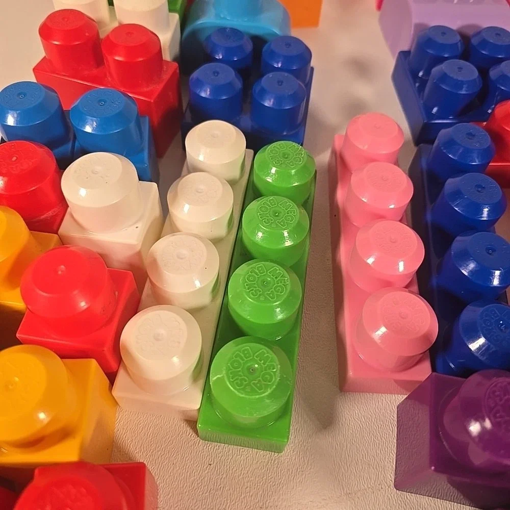 Mega Bloks First Building Blocks Classic Over 50 Pieces‎ Builders Toy Set